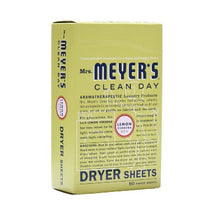 Mrs. Meyer's Clean Day Dryer Sheets, Lemon Verbena, 80ct