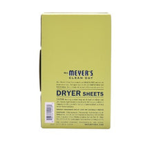 Mrs. Meyer's Clean Day Dryer Sheets, Lemon Verbena, 80ct