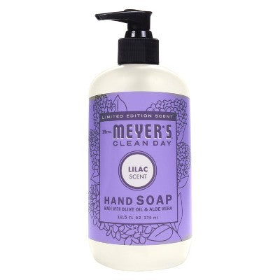 Mrs. Meyer's Clean Day Liquid Hand Soap, Lilac, 12.50oz