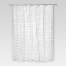 Light Stripe Shower Curtain