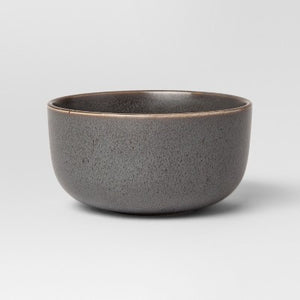 Stoneware Cereal Bowl 23oz Black