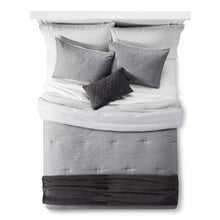 Gray Heather Comforter Set