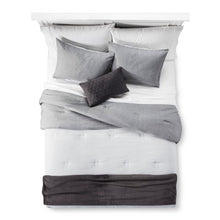 Gray Heather Comforter Set